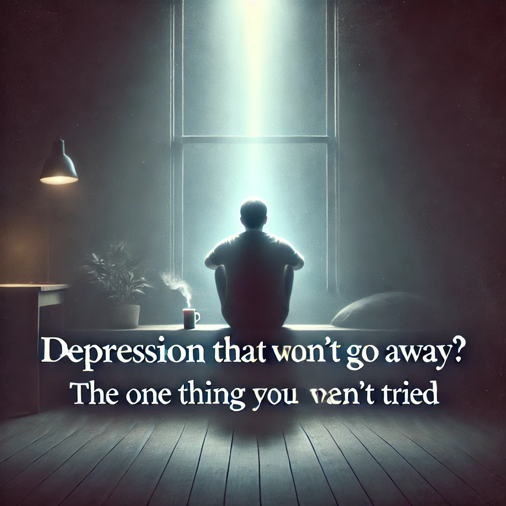 Depression That Won’t Go Away? The One Thing You Haven’t Tried